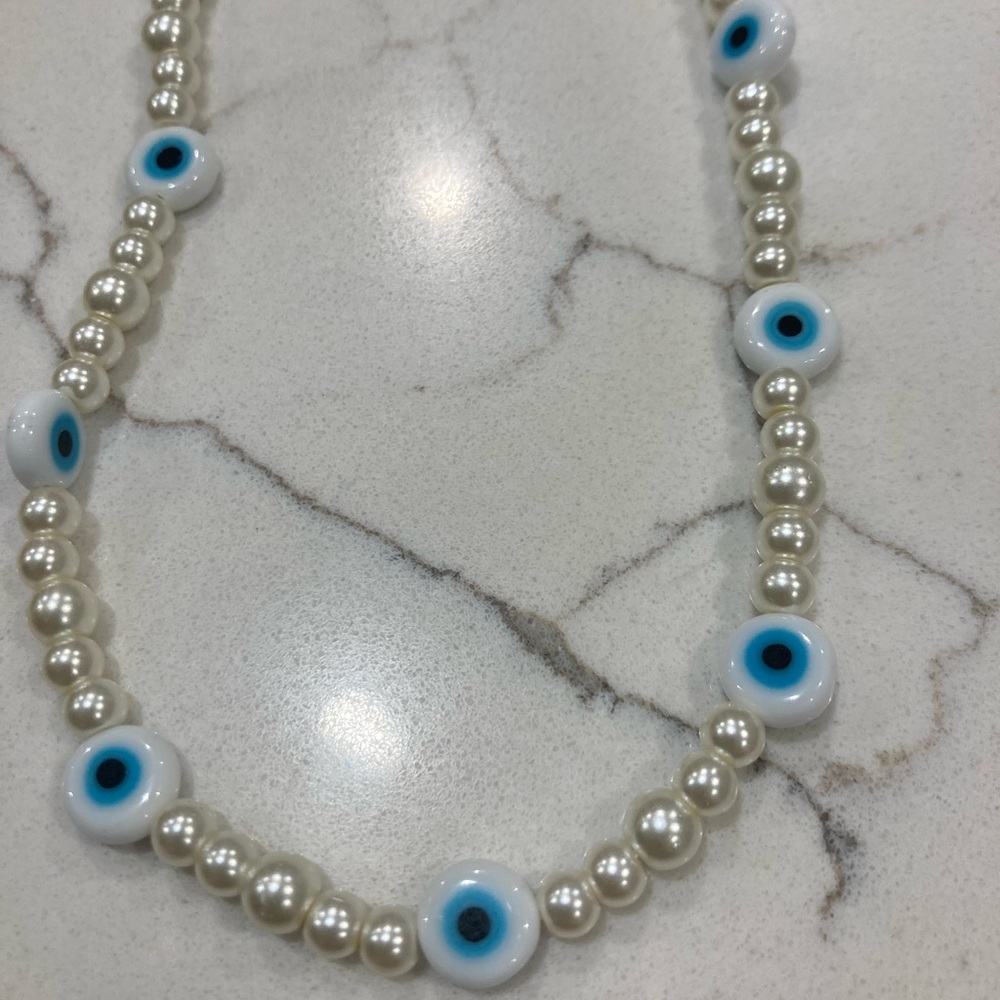 Evil eye necklace